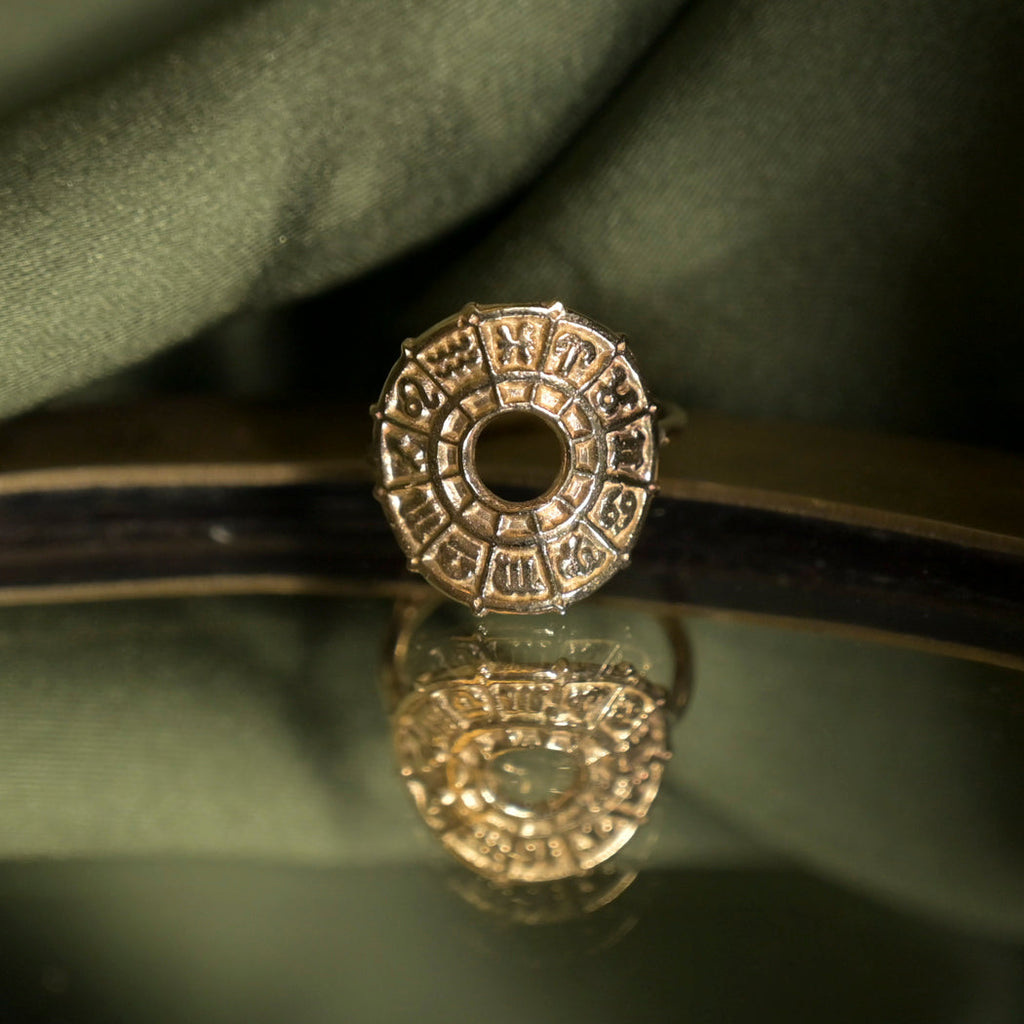 9ct Gold Zodiac Ring