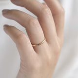 9ct Rose Gold Delicate Wedding Ring