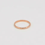 9ct Rose Gold Delicate Wedding Ring