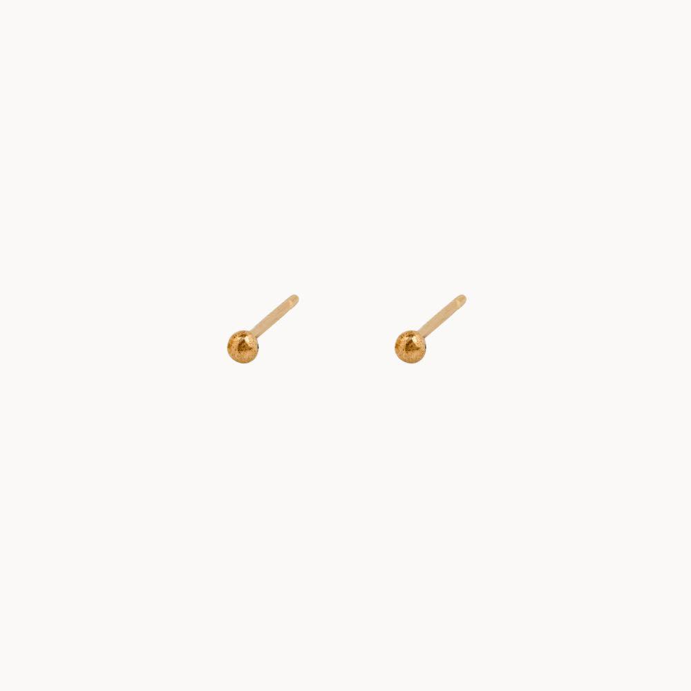 9ct Rose Gold Tiny Studs