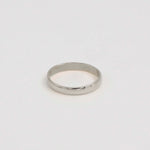 9ct White Gold Light Wedding Ring