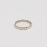 9ct White Gold Light Wedding Ring