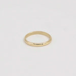 9ct Yellow Gold Delicate Wedding Ring