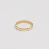 9ct Yellow Gold Light Wedding Ring