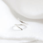 Silver Adjustable Hammered Ring