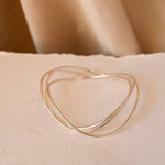 Silver Flow Bangle