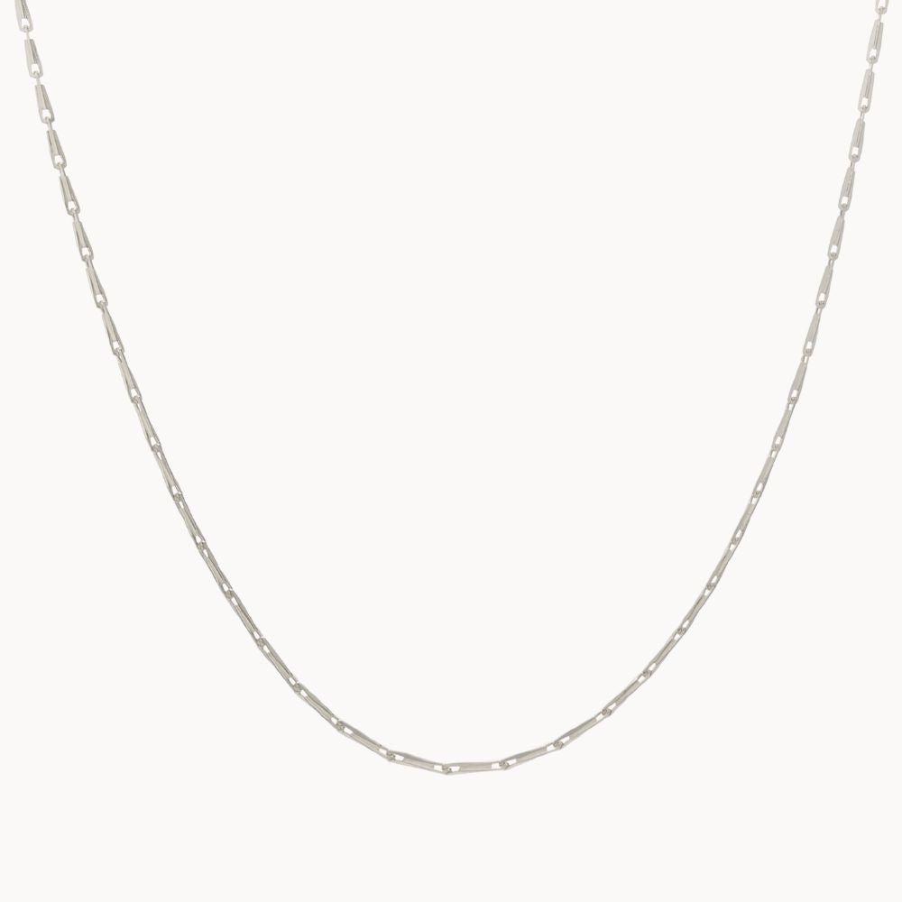 Silver Hayseed Layering Necklace