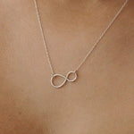 Silver Infinity Necklace