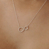 Silver Infinity Necklace